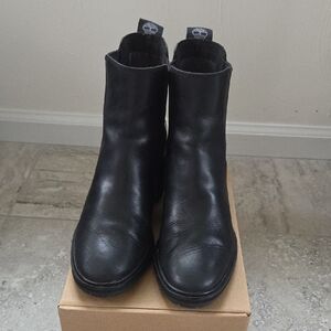 Timberland Black Leather Boots